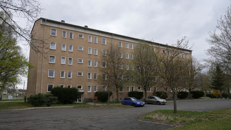 Der nächste Abriss-Kandidat: Das Gebäude Am Dreiländereck 14 bis 18 in Zittau-Ost.