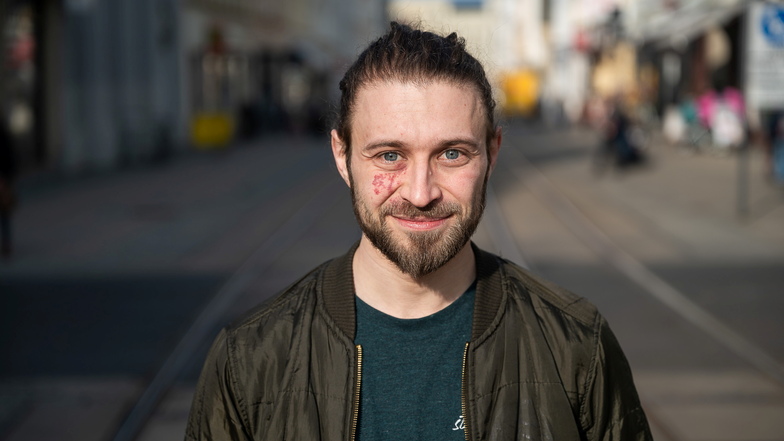 Steve Grundig (34, Bündnis 90/Die Grünen) tritt für den Görlitzer Stadtrat und den Kreistag an.