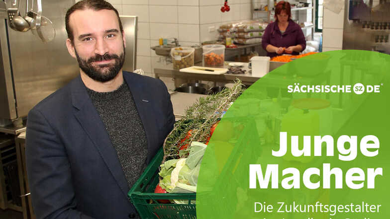 Jörg Daubner in der neuen Küche an der Obermühle, wo Essen für viele Görlitzer Kitakinder gekocht wird.