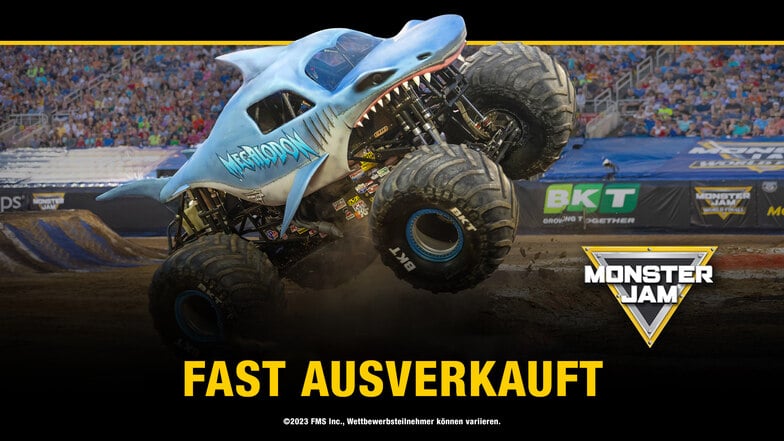 Erlebt die spektakulärste Monster Truck Show Dresdens!