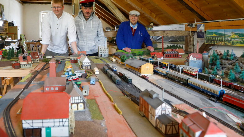 Der Alte Bahnhof präsentierte seine Eisenbahnausstellung.