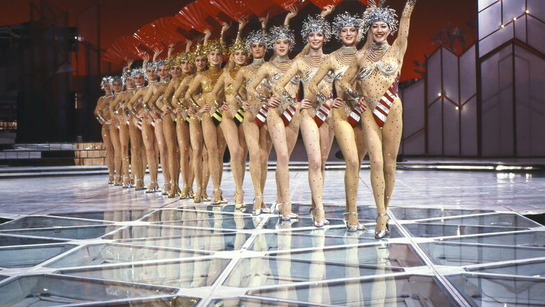 Das Ballett des Fernsehens der DDR in "Ein Kessel Buntes", aufgenommen 1989.