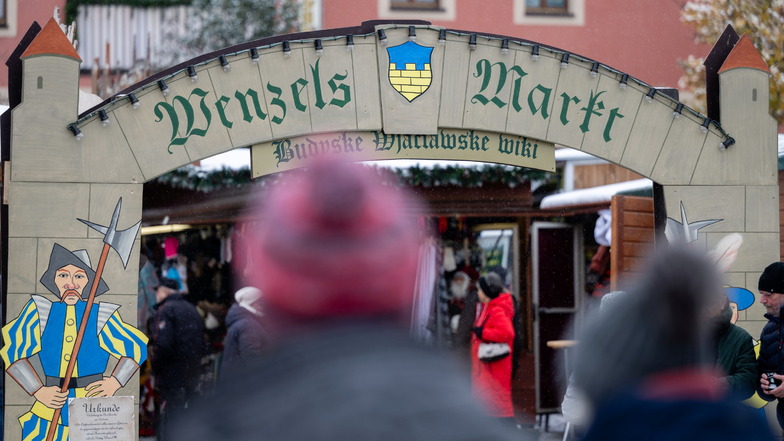 Der 640. Bautzener Wenzelsmarkt findet noch bis zum 22. Dezember 2023 statt.