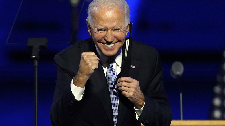 Passagen aus der Siegesrede von Joe Biden