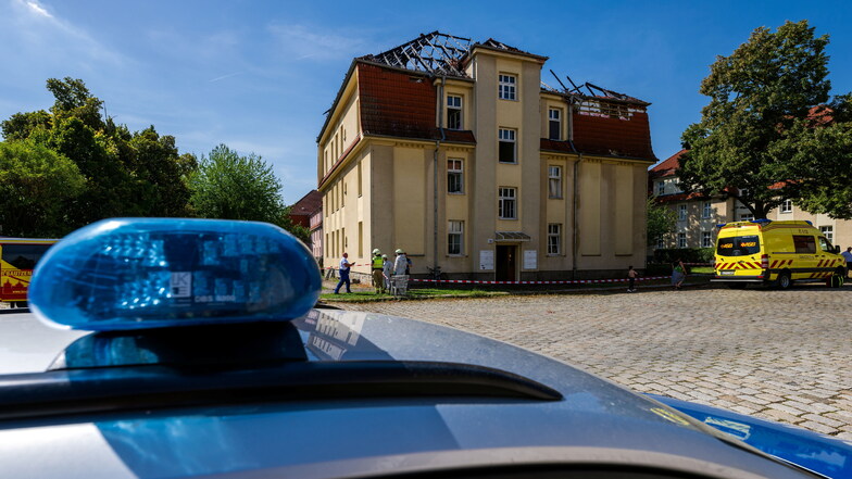 Nach Wohnhausbrand in Bautzen: Polizei bestätigt Brandstiftung