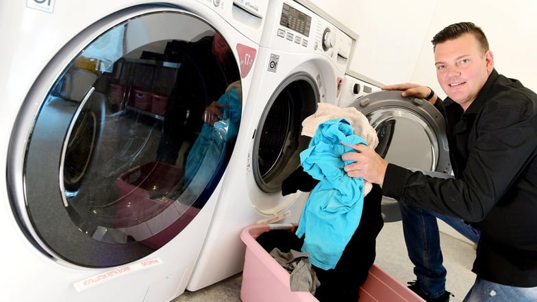 Ukraine-Flüchtlinge können Wäsche kostenlos waschen