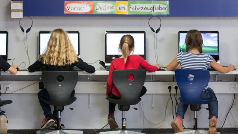 Unterricht am Computer - das soll bald in den Schulen des Landkreises Bautzen Realität werden.