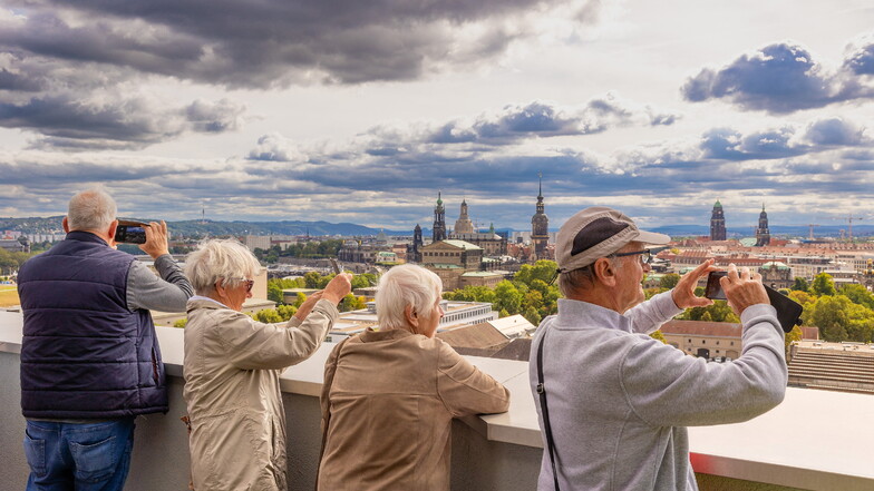 Der SZ aufs Dach gestiegen: So war der Entdeckertag in Dresden