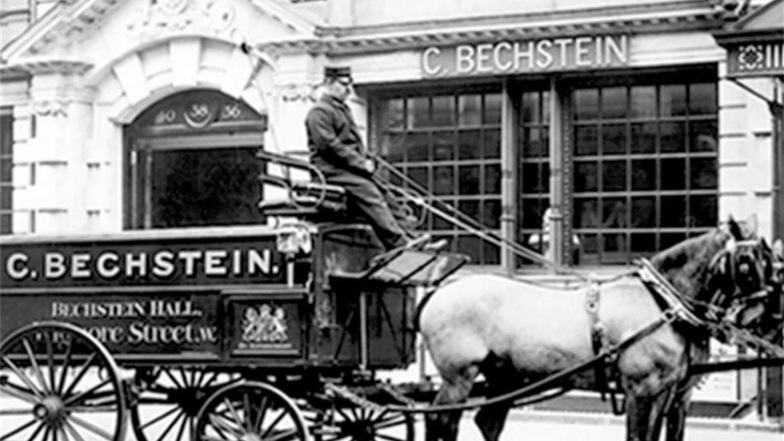 1885 wird C. Bechstein London in der Wigmore Street gegründet, später in St. Petersburg und Paris.