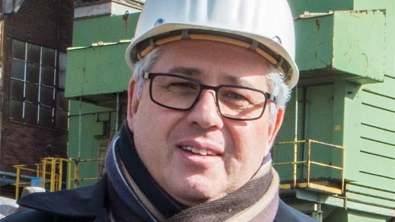 Dr. Andreas Scharf, Geschäftsführer Vertrieb und Personal Schmiedewerke Gröditz.