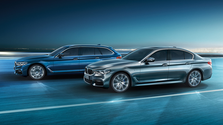Die BMW 5er Modelle mit M Sportpaket überzeugen nicht nur optisch sondern auch durch viele Intelligente Features.