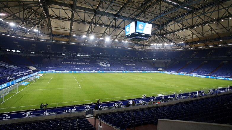 Noch ist sie leer, aber am Samstagabend ist in der Arena auf Schalke mit der lautesten Kulisse seit Monaten zu rechnen. Dann ist Dynamo zu Gast.