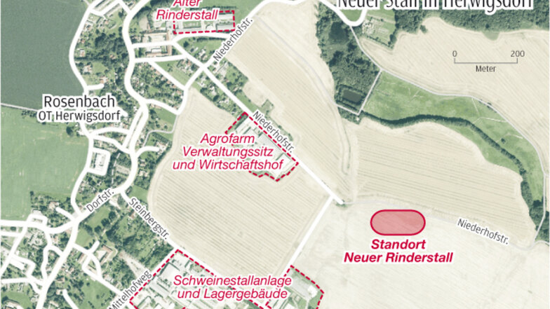 Streit um Kuhstall in Herwigsdorf