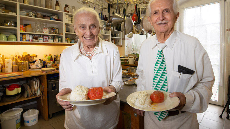 Trotz ihrer über 90 Jahre wollen die Gruhls weiterhin ein Restaurant betreiben.