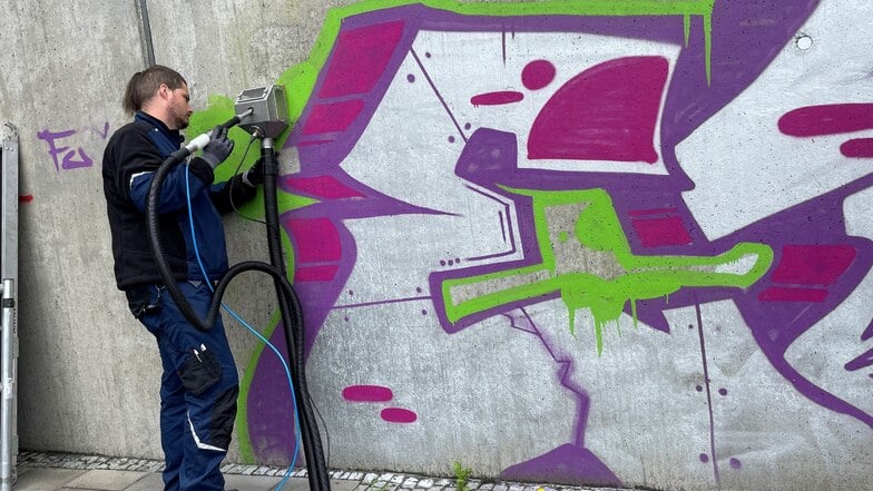 Stadt Dresden geht gegen Graffiti-Sprüherei vor