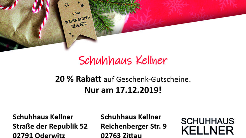 Schuhhaus Kellner, Straße der Republik 52, 02791 Oderwitz