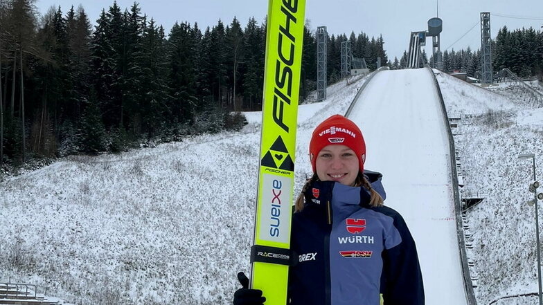 Skisprungtalent aus Rabenau: „Auf der Schanze vergisst man die Schule“