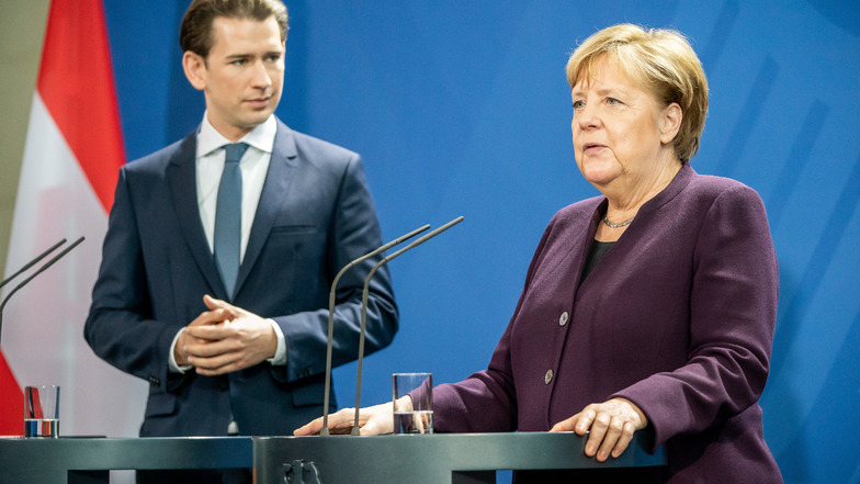 Merkel und Kurz streiten über Seenotretter