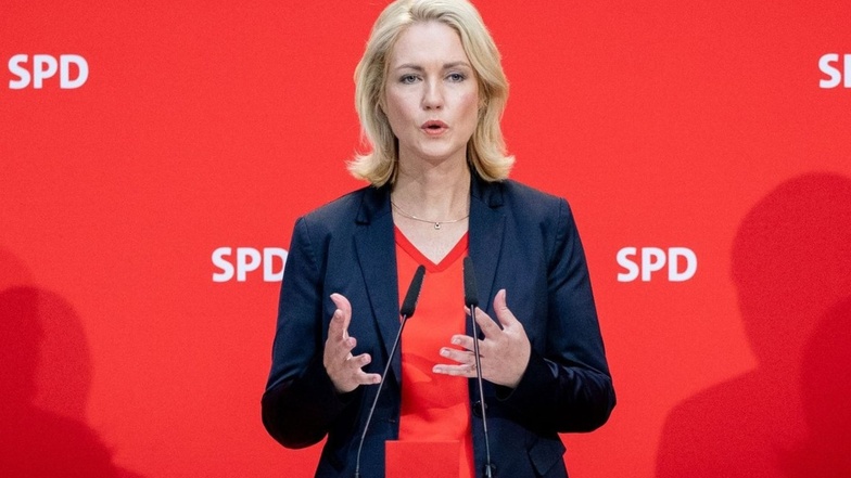Manuela Schwesig (SPD), Ministerpräsidentin von Mecklenburg-Vorpommern, hat ihren Parteiposten niedergelegt.
