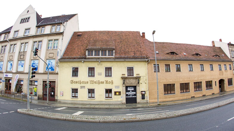 Es gibt Pläne für den Gasthof Weißes Roß. Die Gaststätte hieß früher Volkshaus.