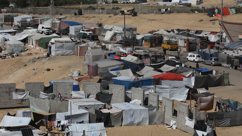 Fast 450.000 Menschen binnen einer Woche aus Rafah geflohen