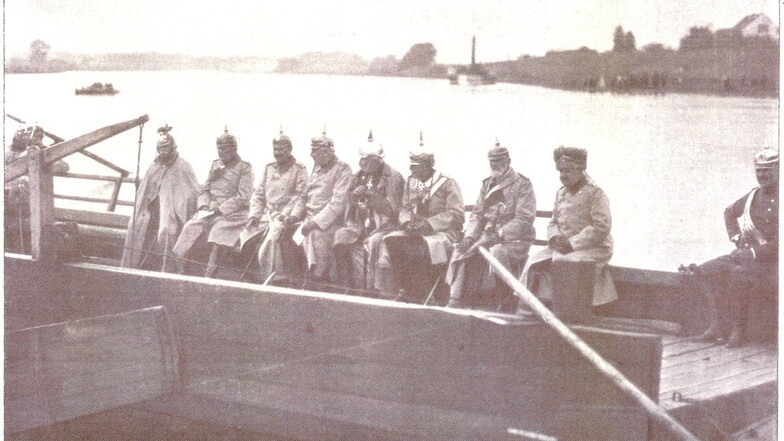 Als Kaiser Wilhelm Riesa-Göhlis besuchte