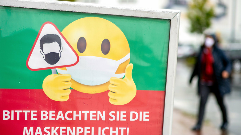 Trotz eindringlicher Bitten und drohender Geldbußen weigern sich manche Dresdner, Maske zu tragen.