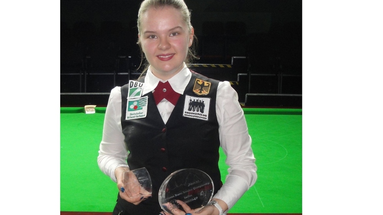 Neustadts Snookertalent Linda Erben holte bei der Frauen-EM in Belgrad Einzel-Bronze und zudem Silber im Team. Die WM verpasst sie aber trotz Qualifikation.