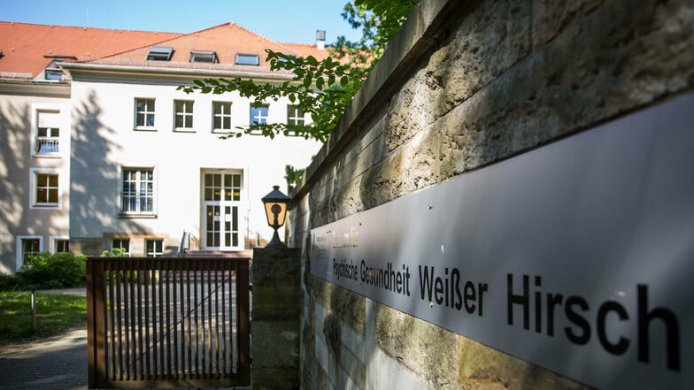 Das Zentrum für Psychische Gesundheit auf dem Weißen Hirsch in Dresden.