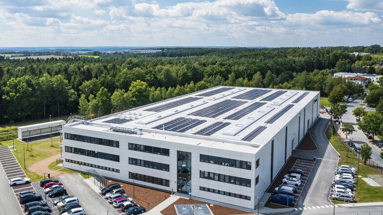 Das Goldbeck-Feinblechzentrum in Treuen. Das Bauunternehmen Goldbeck hat in Treuen seine Feinblech-Produktion ausgebaut.