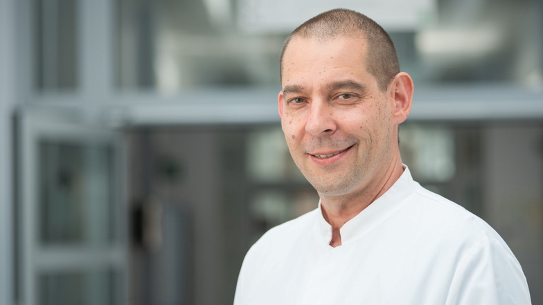 Dr. Stefan Zeller ist Chefarzt der Geriatrie, der Altersmedizin am Städtischen Klinikum Görlitz.