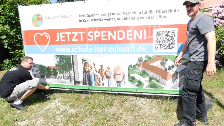 Spendenaktion für Oberschule Krauschwitz nimmt langsam Fahrt auf