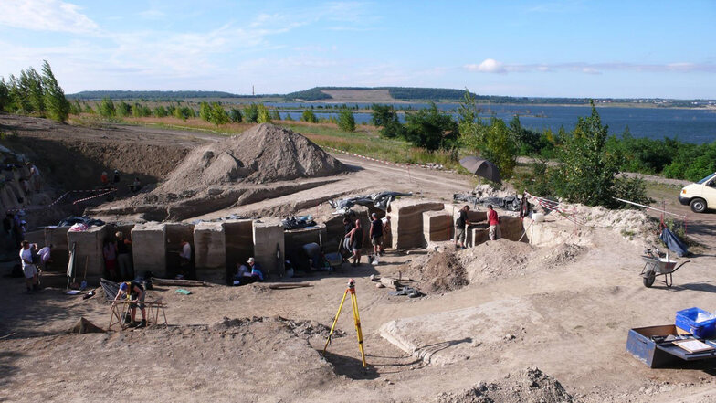 Ausgrabungen bei Halle zeigen erstmals, die Neandertaler veränderten ihre Umgebung massiv.