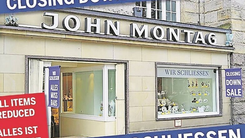 Ende eines Traditionsgeschäfts: Die Inhaber des Porzellan-Fachgeschäfts John Montag in Hamburg möchten sich zur Ruhe setzen. Quelle: Screenshot Netzseite John Montag