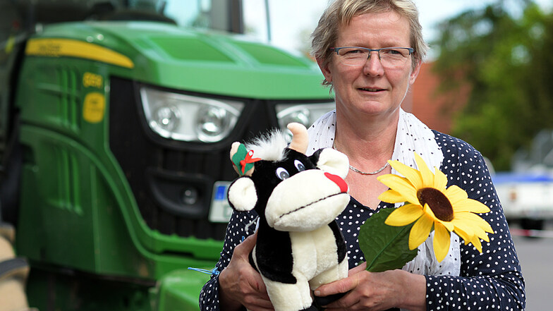 Iris Claassen, Geschäftsführerin des Regionalbauernverbandes Döbeln/Oschatz, wird ihr Büro in der Hainstraße 3 in den kommenden Monaten räumen.