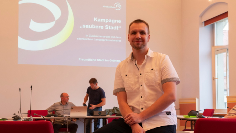 Mirko Thomas produzierte den Film zur Kampagne "Unsere saubere Stadt" in Zusammenarbeit mit dem sächsischen Landespräventionsrat.