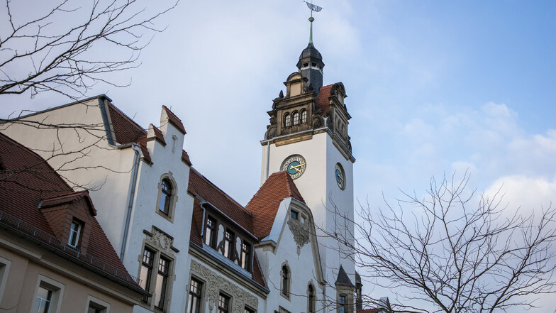 Auch das Rathaus  Potschappel bleibt am Freitag zu.