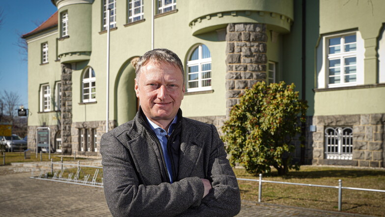 Hagen Israel tritt bei der Bürgermeisterwahl in Sohland an. Wird er gewählt, wäre es seine zweite Amtszeit.