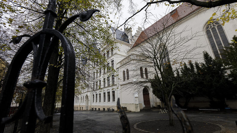 Der eine Teil vom Augustum-Annen-Gymnasium: das Haus Anne am Görlitzer Marienplatz. Ein weiteres Schulgebäude befindet sich am Klosterplatz.