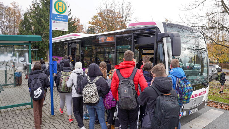 Ab November gelten im Kreis Bautzen einige Fahrplanänderungen. Zum Beispiel kommen Busse morgens früher am Schulzentrum in Wilthen an.