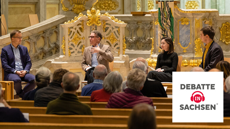 "Debatte in Sachsen" diesmal live in der Frauenkirche zum Thema: Das Sachsenbild in den Medien