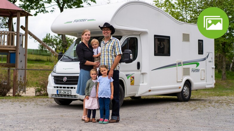 Löbauer Familie tourt mit Wohnmobil ein Jahr lang durch Europa