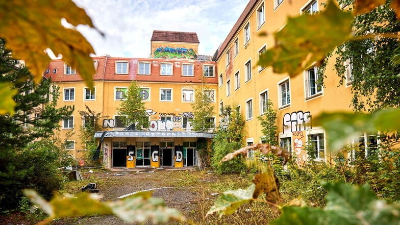 Altes Krankenhaus in der Pirnaer Innenstadt: Künftig ein Ort für einen Bildungscampus?
