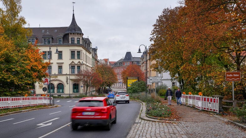 Die Hauptstraße auf Höhe des Kaiserhofs wird voll gesperrt.