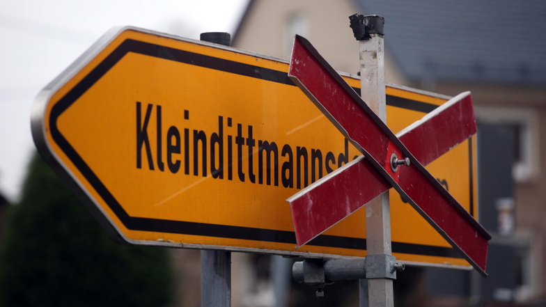 Straße in Großnaundorf gesperrt