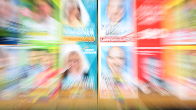 Bald gibt es neue Plakate. Die Landtagswahl steht am 1. September in Sachsen an.