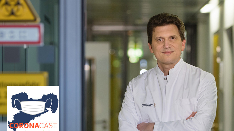 Alexander Dalpke leitet das Institut Medizinische Mikrobiologie und Virologie an der TU Dresden. Im CoronaCast spricht er über die Gefahr von Corona-Mutationen.