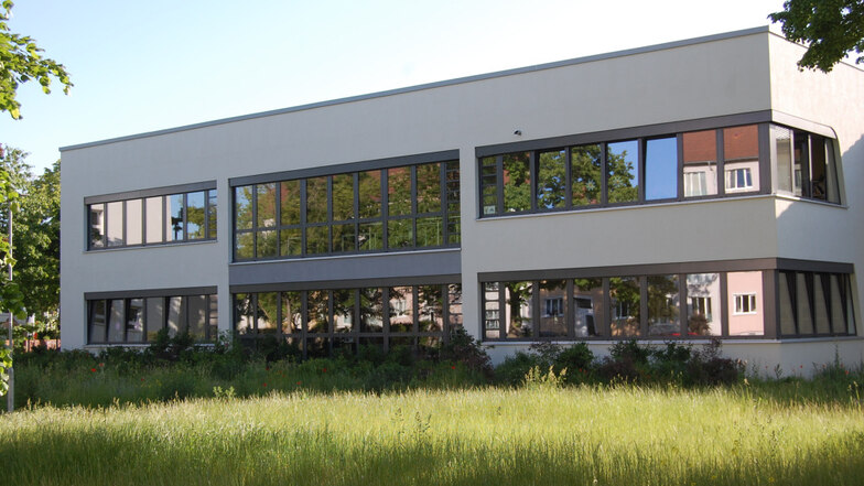 Die Oberschule im WK I in Hoyerswerda ist eine hochmoderne Bildungseinrichtung.