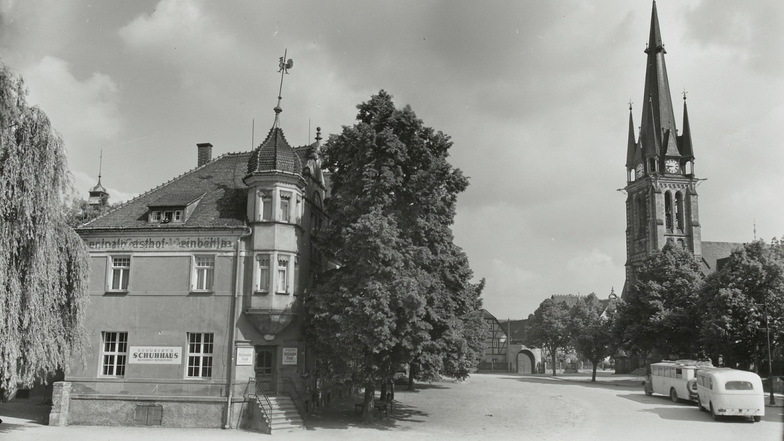 Der Zentralgasthof im Jahr 1950.