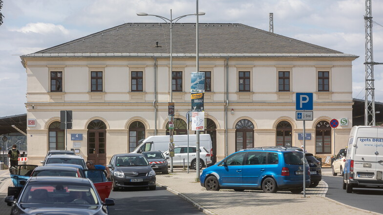 In dem Bahnhof von Pirna kam es zu unangenehmen Szenen.